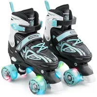 Apollo Super Quad LED ABEC7 verstellbare Kinder Rollschuhe