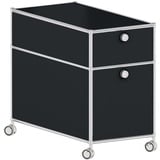 viasit System4 Rollcontainer schwarz Auszüge 42,0 x 78,0 x 62,0 cm