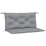 vidaXL Bankauflage 100 x 50 x 7 cm grau 2 St.