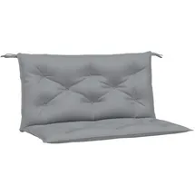 vidaXL Bankauflage 100 x 50 x 7 cm grau 2 St.