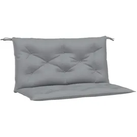 vidaXL Bankauflage 100 x 50 x 7 cm grau 2 St.