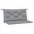 vidaXL Bankauflage 100 x 50 x 7 cm grau 2 St.
