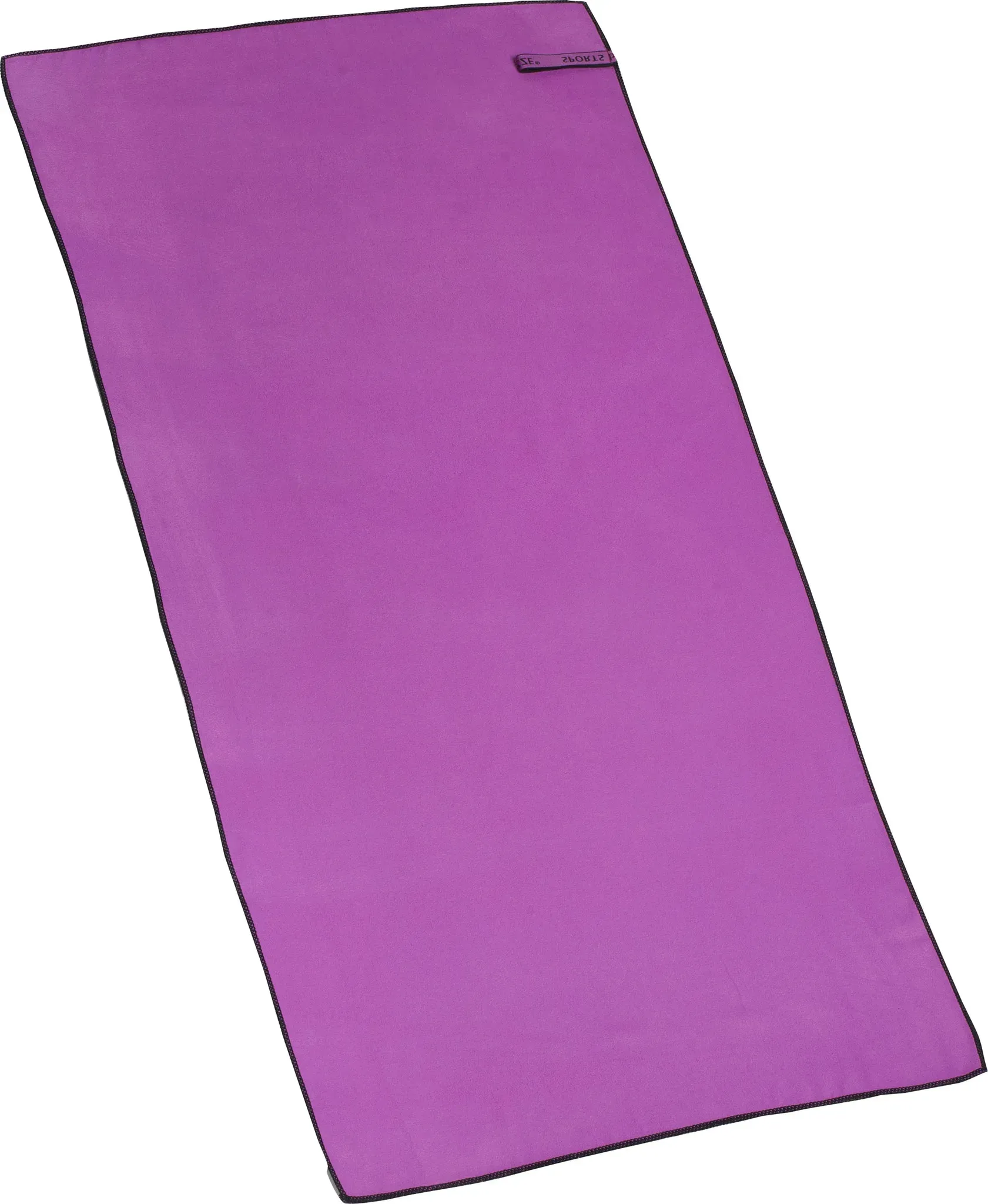 Saunatuch GÖZZE "Sports by Gözze", lila, B:80cm L:180cm, Microfaser, Obermaterial: 90% Polyester, 10% Polyamid, Handtücher, Sporthandtuch, Größe 80/180 cm, schnell trocknend durch Microfaser