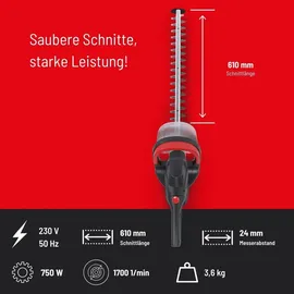 Güde GEH 660-750 / 61 cm ohne Akku