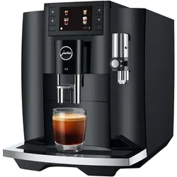 JURA Kaffeevollautomat  E 8 Piano Black (EC)