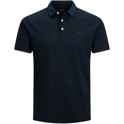 Jack & Jones Herren Poloshirt JJEPAULOS Slim Fit Slim Fit Blau Slim Fit 12136668 XXL