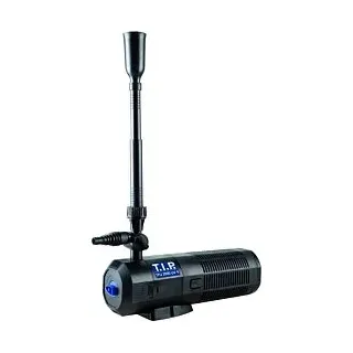 T.I.P. 5in1 Teichpumpe - 4.000 l Teich, 2.000 l/h, UV-C Strahler, Filter/Wasserspiel, TFU 2000 UV 9, 30429