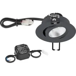 EVN Lichttechnik P-LED Deckeneinbauleuchte 230V 3000K 620lm PC20N61602