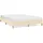 vidaXL Bettgestell 140 x 200 cm Creme