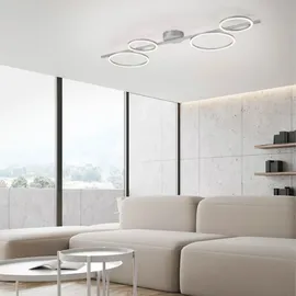just light. MINI RITUS 1 silber Metall 42 x 7 x 120,5 cm