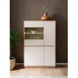 Home Affaire Vitrine Sonora 75 x 40 x 144 cm Braun