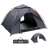 luxuskollektion Camping Zelt Automatisches 3 Mann Instant Pop Up Kuppelzelt 4