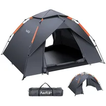 luxuskollektion Camping Zelt Automatisches 3 Mann Instant Pop Up Kuppelzelt 4