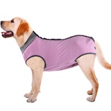 Hundewundschutz, Bauchwundschutz, medizinische OP-Bekleidung, postoperative Weste, für Welpen, Katzen, Haustiere. Ersatz für E-Kragen und Halskrause (XL, Pink)