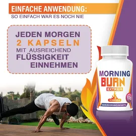 Saint Nutrition Morning Burn Diät Ergänzung Kapseln 12 g