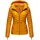 Marikoo Damen Übergangsjacke leichte Stepp-Jacke mit Kapuze Aniyaa Yellow Gr. S - S