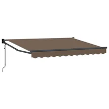 vidaXL Markise 5 x 3 m taupe