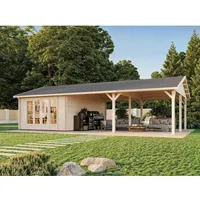 Palmako Gartenhaus Irene 956 x 550 cm Naturbelassen FSC®