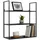 mömax Wandregal 100 x 20 x 20 cm Schwarz