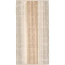 CAWÖ Noblesse Cashmere Streifen 1056 50 x 100 cm sand