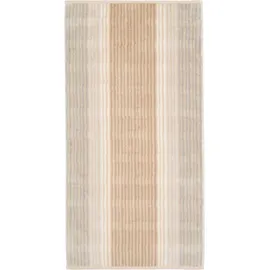 CAWÖ Noblesse Cashmere Streifen 1056 50 x 100 cm sand