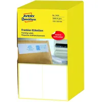 Avery Zweckform Frankieretiketten 3435 weiß 135,0 x 38,0 mm