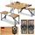 CASARIA Campingtisch klappbar Braun