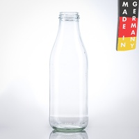 Milchflasche 1 Liter weiss TO 48