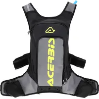 Acerbis X-Storm Logo, Trinkrucksack - Grau/Schwarz/Neon-Gelb - 14.5 L