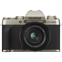 Fujifilm X-T200 gold + XC 15-45mm OIS PZ schwarz