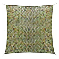 vidaXL Tarnnetz 4 x 4 m grün