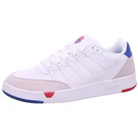 K-Swiss Herren Set Pro Sneaker, WHT/RED/CLASSICBLUE, 44 EU - 44 EU