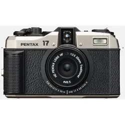 Pentax 17, Kompakt-Filmkamera, 35 mm, 50 - 3200, 25 mm, 3/3, Elektronisch