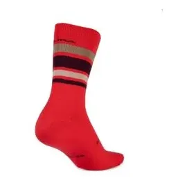 Endura BaaBaa Merino Stripe Socken 37-42 Rot