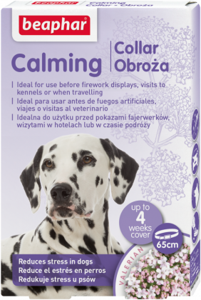 BEAPHAR Calming Collar Anti-Stress-Halsband für einen Hund 65 cm (Rabatt für Stammkunden 3%)