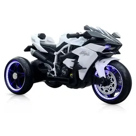 Moni Kinder Elektromotorrad Ninja weiß (12 V)