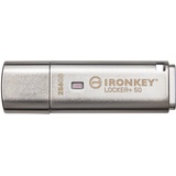 Kingston IronKey Locker+ 50 USB Stick XTS-AES-Verschlüsselung für Datenschutz mit automatischer USBtoCloud Sicherung-IKLP50/256GB