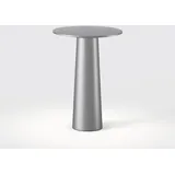 IP44.de lix mini Tischleuchte / Akkuleuchte - mit Charging Base (frozen silver) frozen silver