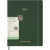 Moleskine Essential Wochenkalender 2026/2027 Myrtengrün