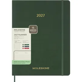 Moleskine Essential Wochenkalender 2026/2027 Myrtengrün