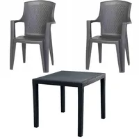 PROGARDEN Eden Set 3-tlg. Grau