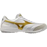 Mizuno Morelia Sala Elite TF Herren Weiß/Football Gold/Galaxy Silver 45