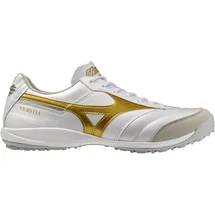 Mizuno Morelia Sala Elite TF Herren Weiß/Football Gold/Galaxy Silver 45