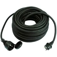 PROTEC.class 05105302 Verlängerung Gummiverlängerung PGVL 315-25S 25m schwarz