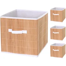 MCW Faltbox C21 32 x 32 x 32 cm 4-tlg. naturfarben