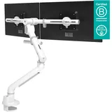 DataFlex Viewgo pro Monitorhalterung für 2 Monitore Weiß