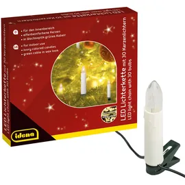 IDENA LED Lichterkette 30 LEDs