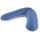 Theraline Das Original Mikroperlen Bio-Jersey grau/mittelblau
