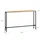 SoBuy FSB19-L-E Konsolentisch 120x81x20 schwarz