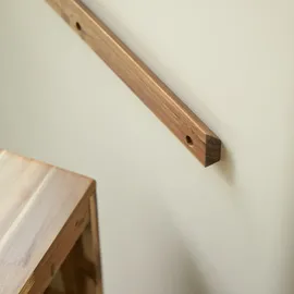 Tikamoon Badezimmermöbel aus Akazienholz 60 cm Lila